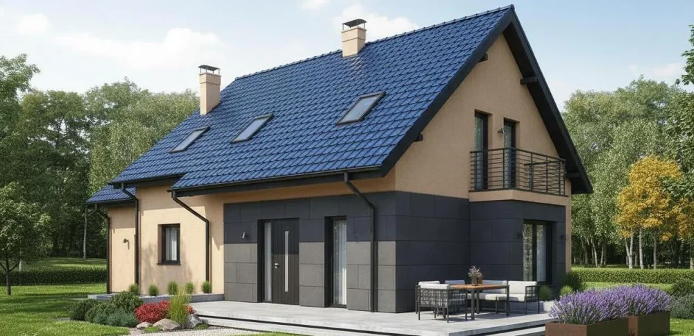 Проект Двухэтажный дом 16 на 10, 179 м2